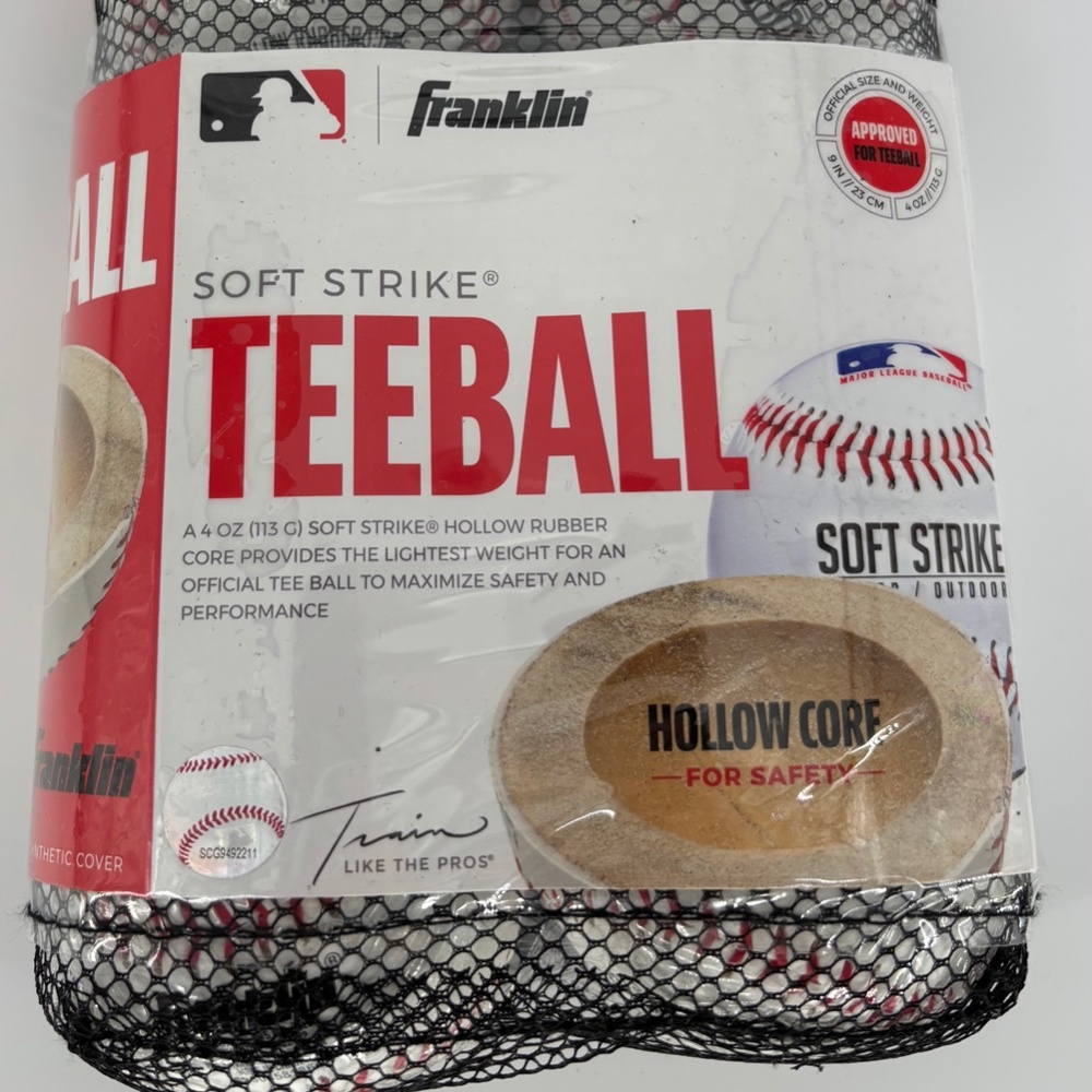 Teeball Soft Strike Franklin 6 Piece Pack 043